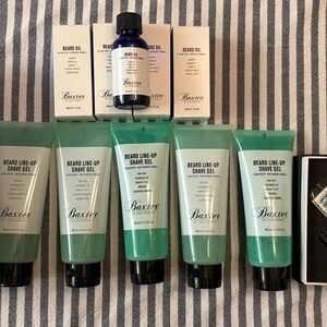 Baxter of California mens shave grooming beard oil razor balm gel $312 value lot